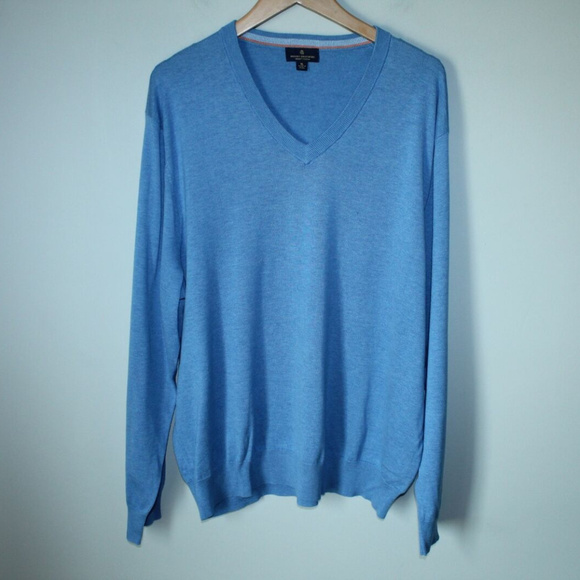 Brooks Brothers Supima Cotton Sweater HW7152 - Picture 3 of 5